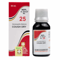 REPL Dr. Advice No.25 Cough Dry Drops homeopathic medicine for dry cough and throat relief