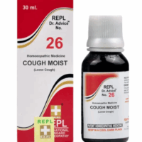 REPL Dr. Advice No.26 Cough Moist Drops homeopathic medicine for wet cough and chest congestion relief