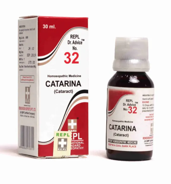 REPL Dr. Advice No.32 Catarina Drops homeopathic eye care and vision support