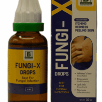Burnett Fungi-X Drops homeopathic relief for fungal infections and ringworm