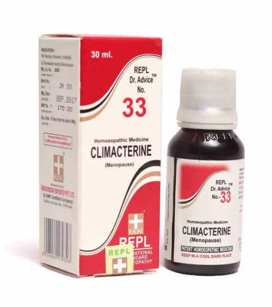 REPL Dr. Advice No.33 Climacterine Drops homeopathic menopause and hormonal balance remedy