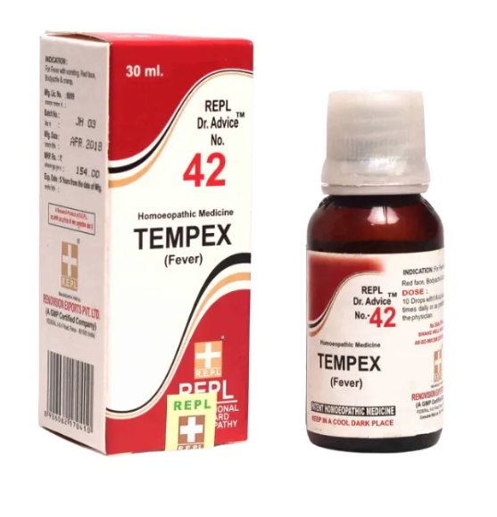 REPL Dr. Advice No.42 Tempex Drops for natural fever relief