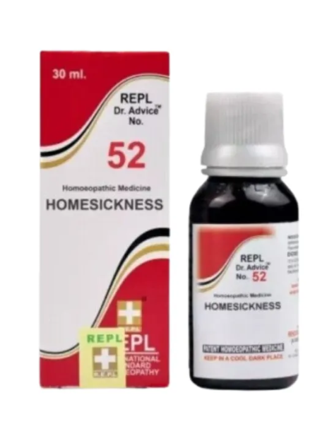 REPL Dr. Advice No.52 Home Sickness Drops – Natural Relief for Emotional Imbalance & Nostalgia