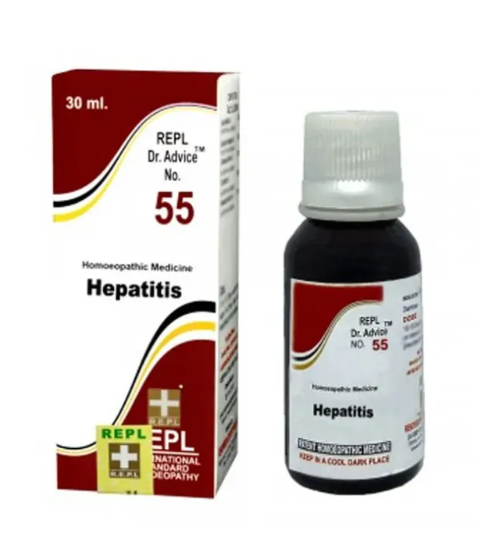 REPL Dr. Advice No.55 Hepatitis Drops for liver support and detoxification