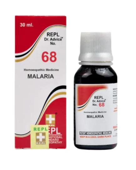 REPL Dr. Advice No.68 Malaria Drops for fever and chills relief