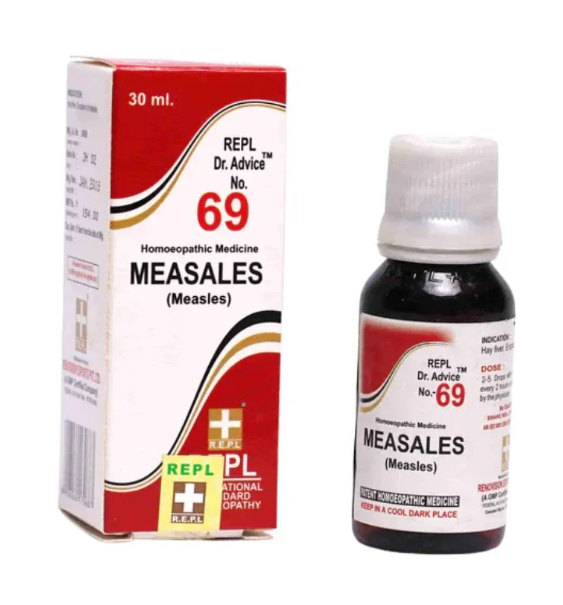 REPL Dr. Advice No.69 Measales Drops for skin redness and rash relief
