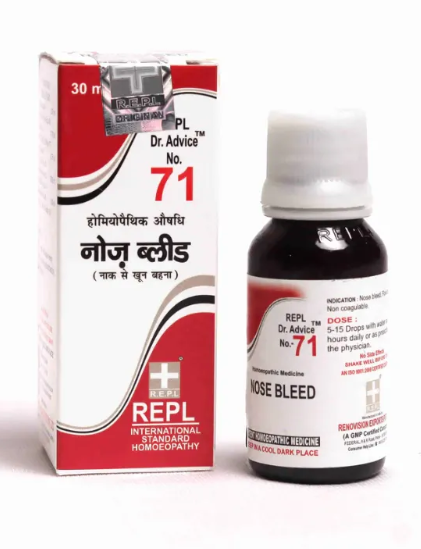 REPL Dr. Advice No.71 Nose Bleed Drops for nasal bleeding relief