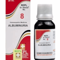 REPL Dr. Advice No.8 Albuminuria Drops homeopathic medicine for kidney and urinary tract health