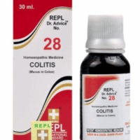 REPL Dr. Advice No.28 Colitis Drops homeopathic medicine for diarrhea and digestive discomfort
