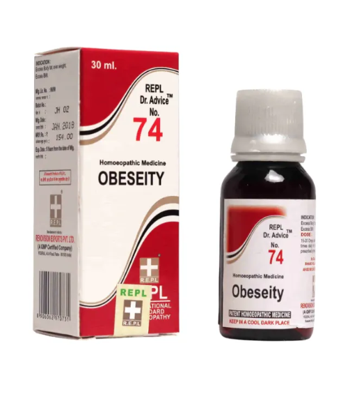 REPL Dr. Advice No.74 Obeseity Drops for natural weight management and digestion support