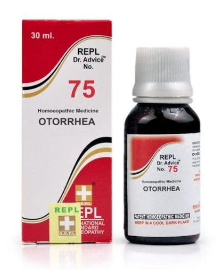 REPL Dr. Advice No.75 Otorrhea Drops for ear discharge and irritation relief