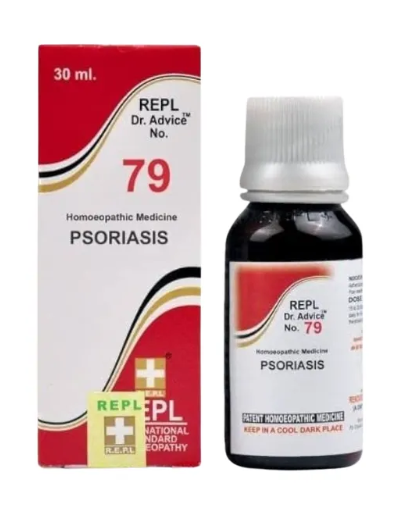 REPL Dr. Advice No.79 Psoriasis Drops for psoriasis and dry skin relief