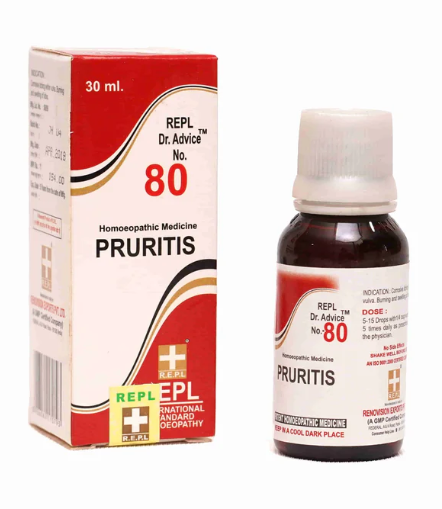 REPL Dr. Advice No.80 Pruritis Drops for itching and genital comfort