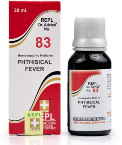 REPL Dr. Advice No.83 Phthisical Fever Drops for respiratory and fever support