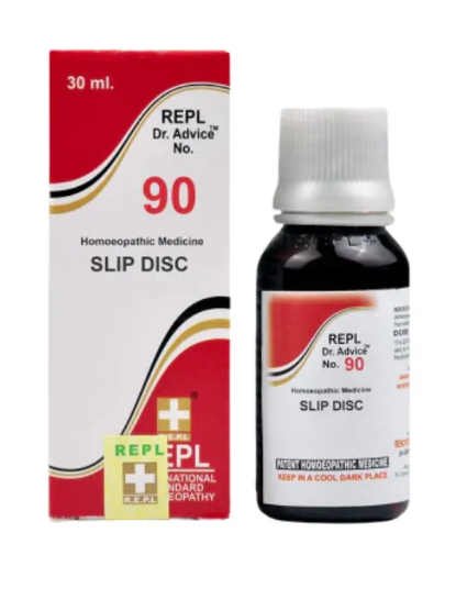 REPL Dr. Advice No.90 Slip Disc Drops for spinal health and back pain relief
