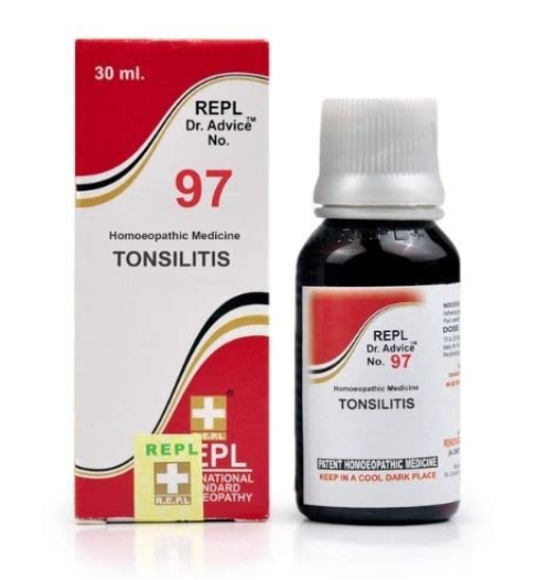 REPL Dr. Advice No.97 Tonsilitis Drops for tonsil and throat pain relief