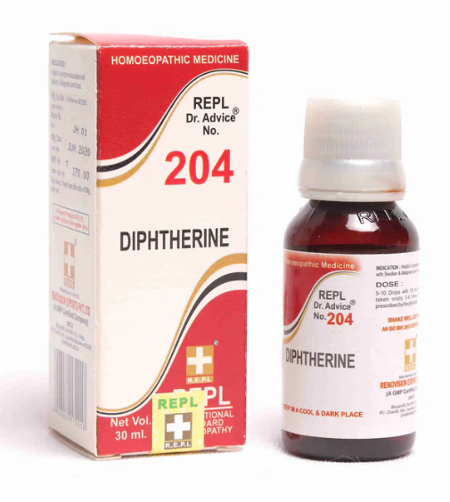 REPL Dr. Advice No.204 Diphtherine Drops for throat and respiratory support