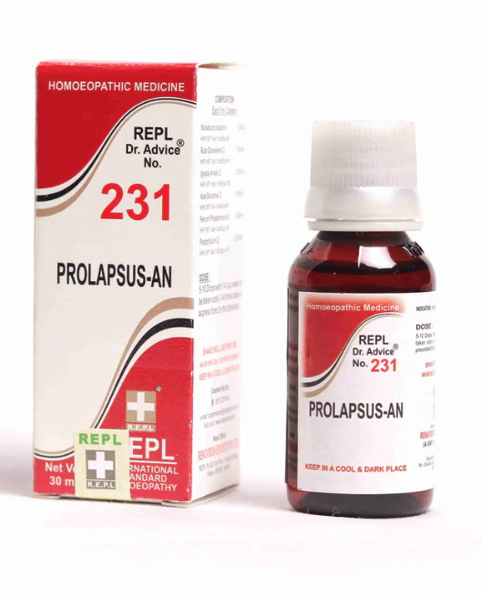 REPL Dr. Advice No.231 Prolapsus-An Drops for constipation and rectal health