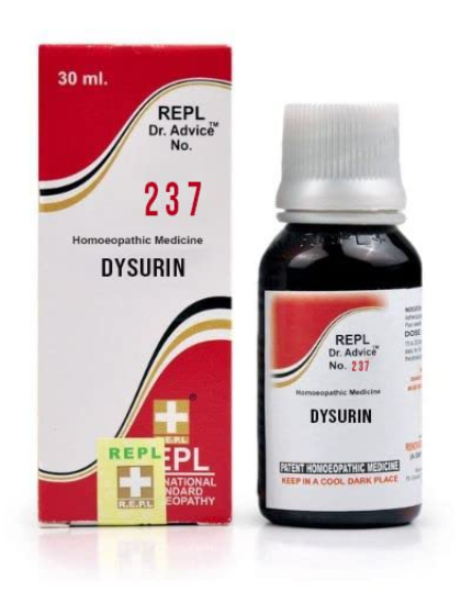 REPL Dr. Advice No.237 Dysurin Drops for urinary health and kidney detoxification