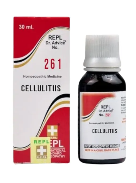 REPL Dr. Advice No.261 Cellulitiis Drops bottle for skin swelling and inflammation relief