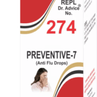 REPL Dr. Advice No.274 Preventive-7 Drops bottle for immunity and flu prevention support
