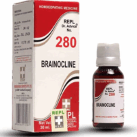 REPL Dr. Advice No.280 Brainocline Drops bottle for cholesterol and heart health support