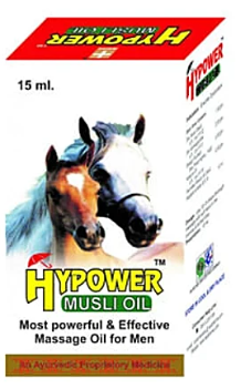 REPL Hypower Musli Oil – herbal male vitality and stamina massage oil