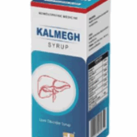 Bottle of REPL Kalmegh Syrup for liver detox and digestive health support