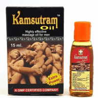 REPL Kamsutram Oil bottle – herbal massage oil for men