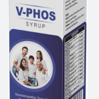 Bottle of Repl V-Phos Syrup – Homoeopathic Five Phos tonic for energy and vitality