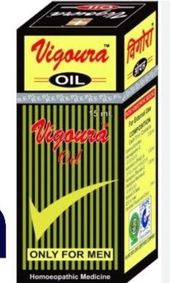 REPL Vigoura Oil bottle – herbal massage oil for men