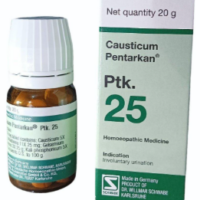 "Willmar Schwabe Germany Pentarkan Ptk. 25 Homeopathic Medicine for Neuralgic Pain and Nervous Tension"