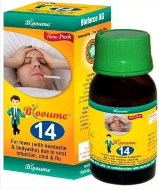 Bioforce Blooume 14 Fever Care Drop for natural fever relief and body comfort
