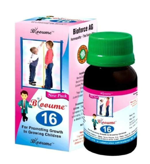 Bioforce Blooume 16 Gro-T Drop for healthy growth and development in children