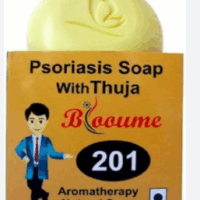Bioforce Blooume 201 Psoriasis Soap with Thuja – Natural Relief for Dry, Scaly, and Irritated Skin