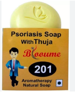 Bioforce Blooume 201 Psoriasis Soap with Thuja – Natural Relief for Dry, Scaly, and Irritated Skin