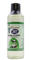 “Bioforce Blooume 207 Mogra Coconut Homeopathic Oil for nourishing hair and scalp care”