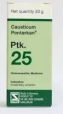 "Willmar Schwabe Germany Pentarkan Ptk. 25 Homeopathic Medicine for Neuralgic Pain and Nervous Tension"