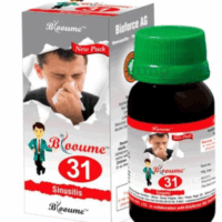 "Bioforce Blooume 31 Sinusan Drop for sinusitis, rhinitis, and nasal congestion relief"
