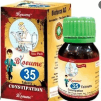 "Blooume 35 Constipation Tablet for natural relief from chronic constipation and indigestion"