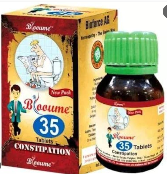 "Blooume 35 Constipation Tablet for natural relief from chronic constipation and indigestion"