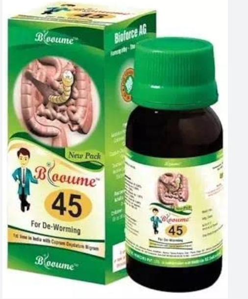 Bioforce Blooume 45 Deworming Syrup – Homoeopathic Deworming Support”
