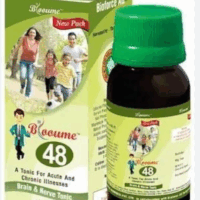 "Bioforce Blooume 48 General Tonic bottle and packaging for energy and general wellness"