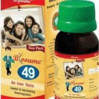 "Bioforce Blooume 49 An Iron Tonic bottle for iron deficiency and energy support"