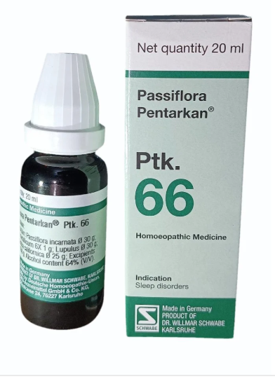 Willmar Schwabe Germany Passiflora Pentarkan Ptk. 66 Homeopathic Stress Relief Tablets