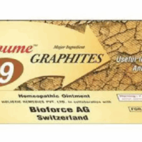 "Bioforce Blooume 69 Graphites Ointment for eczema and dermatitis relief"