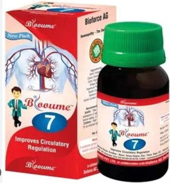 Bioforce Blooume 7 Circulaforce Drop for healthy blood circulation and cardiovascular support