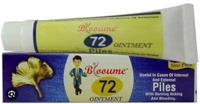 "Bioforce Blooume 72 Bowels Care Ointment for external bowel discomfort relief"