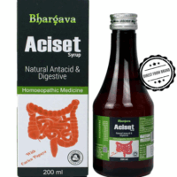 Bhargava Aciset Syrup – Natural Remedy for Acidity and Gas