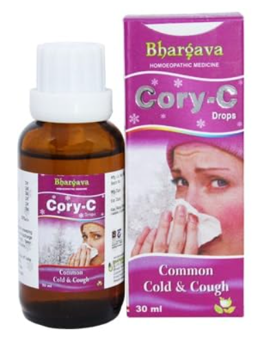 Bhargava Cory-C Oral Drops – Natural Relief for Cold, Cough, and Runny Nose